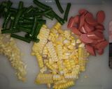 Foto langkah ke 1 dari resep Ca jagung kacang sosis.