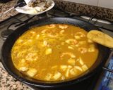 A picture of step 10 of Easy Fideuá with Clams.