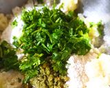 A picture of step 1 of Farali Dahi Vada.