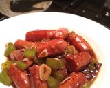 Foto langkah ke 4 dari resep Sosis saus lada hitam.