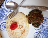 A picture of step 5 of Sinasir with vegetables stew.