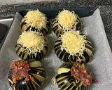 Foto del paso 3 de la receta: Berenjena redondita rellena 🍆