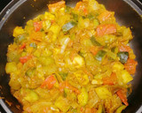 Foto del paso 3 de la receta: Verduras con curry amarillo