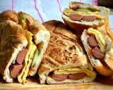Hình bước làm 2 của món Bữa sáng đơn giản mùa giãn cách