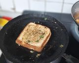 A picture of step 3 of Garlic Herb Toast.