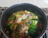 Foto del paso 3 de la receta: Guiso de verduras con merluza y arroz!!!