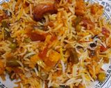 A picture of step 4 of Veg Dum Biryani.