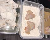 A picture of step 4 of Southern Fried Chicken.