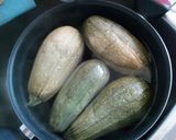 Foto del paso 1 de la receta: Zapallito italiano relleno