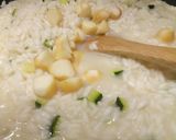 A picture of step 3 of Courgette And Smoked Scamorza Risotto.