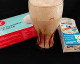 A picture of step 2 of Soy milk chocolate coffee.