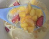 Foto langkah ke 4 dari resep Mango Strawberry Milk.