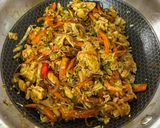 A picture of step 9 of Cabbage Egg Stir Fry.