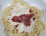 Foto langkah ke 5 dari resep Spagetthi Carbonara ala Filipino.