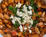 A picture of step 7 of Giant beans in the oven|plant based & vegan.