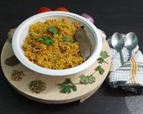 A picture of step 9 of Tomato rice.