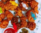 A picture of step 3 of AL-BAIK fried chicken.