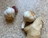 A picture of step 1 of Schezwan sauce.