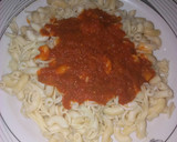 A picture of step 3 of Macaroni and stew.