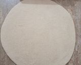 A picture of step 5 of Roti/Chapati.