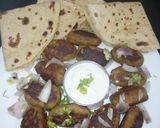 A picture of step 4 of Gola kabab.