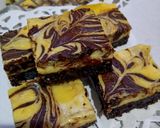 Foto langkah ke 9 dari resep Brownies cream cheese mudah.
