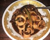 Foto langkah ke 5 dari resep Cumi masak lada hitam dengan serai.