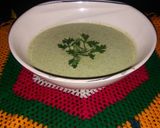 A picture of step 5 of Coriander raita🌿.