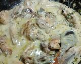 Foto del paso 9 de la receta: Pollo al wok con romero, puerros y mostaza