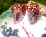 A picture of step 14 of Rolled blue Berry ice cream.