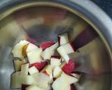 A picture of step 2 of Mayo Apple and Walnut salad.