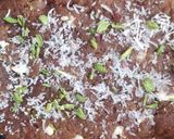A picture of step 3 of Water chestnut burfi.