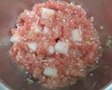 รูปขั้นตอนการทำที่ 1 ของ ฟองเต้าหู้ยัดไส้หมูสับต้นหอมโมจิ