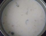 A picture of step 1 of Milk jelly in custard.