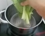 Hình bước làm 6 của món Cải thìa xào dầu hào