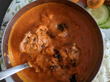Gobhi Kofta Curry (Cauliflower fritters curry)
