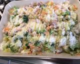 Une image de l'étape 17 de Gratin de pommes de terre et brocolis aux carottes et lard.