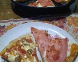 Foto del paso 8 de la receta: Pizza mita - mita (con 5 ingredientes básicos)