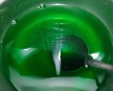 Foto langkah ke 2 dari resep Puding Busa Pandan Lapis.