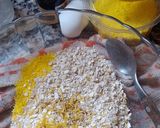 Foto del paso 1 de la receta: Galletas sin azúcar de limón y avena