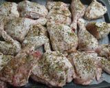 Foto del paso 3 de la receta Presas de pollo al horno con preparado especial para chimichurri