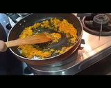 A picture of step 1 of Mango burfi.