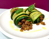 Foto del paso 7 de la receta: Canelones de calabacín rellenos de ternera y verduritas