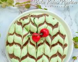 Foto langkah ke 5 dari resep Bolu Kukus Pandan Coklat.