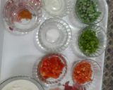 A picture of step 2 of Vegetable appam (appe).