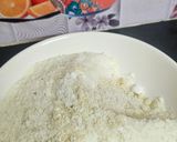 A picture of step 1 of Sangam katli.