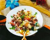 A picture of step 2 of Mexican salad.