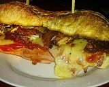 A picture of step 6 of Tex's Chicken & Ham Toastie 🐔🐷🍞.