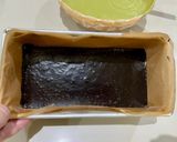 Foto langkah ke 6 dari resep Brownies Matcha Basque Burnt Cheesecake.