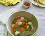 Foto langkah ke 5 dari resep Sop Oyong Wortel Tahu.